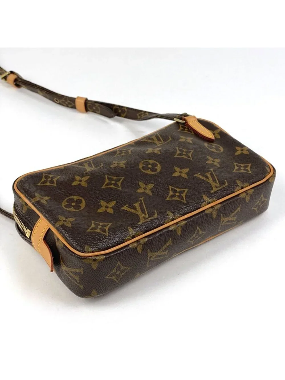 Louis Vuitton Pochette Maroulis Bandouliere Crossbody Shoulder Bag Monogram